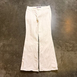 Vintage Y2K Women’s Bubble Gum Low rise Flared Leg